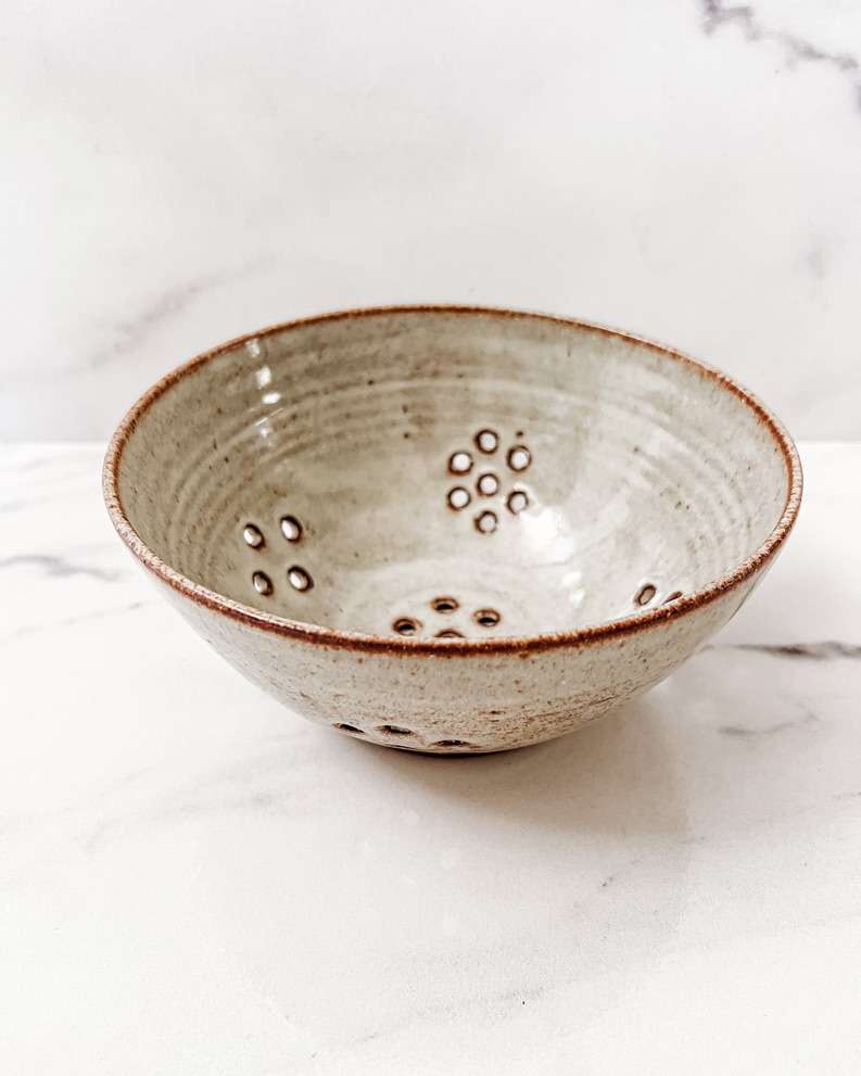 Handmade ceramic Daily Ritual Berry Bowl in The Ojai Collection glaze, Ritual Ceramics
