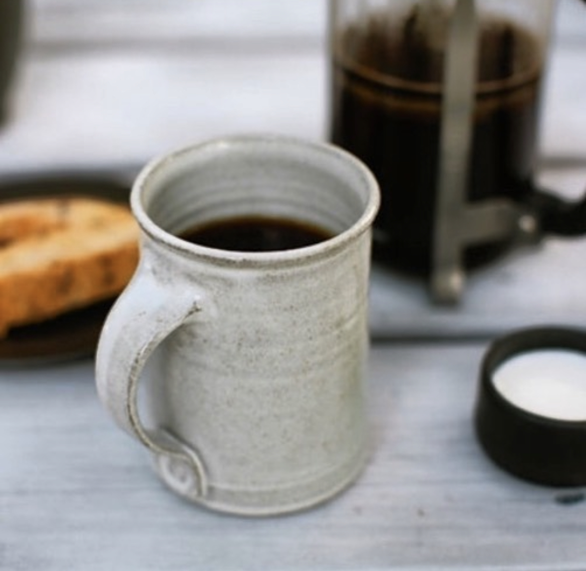 Handmade ceramic Los Padres Mug in Valley of the Moon Collection glaze, Ritual Ceramics